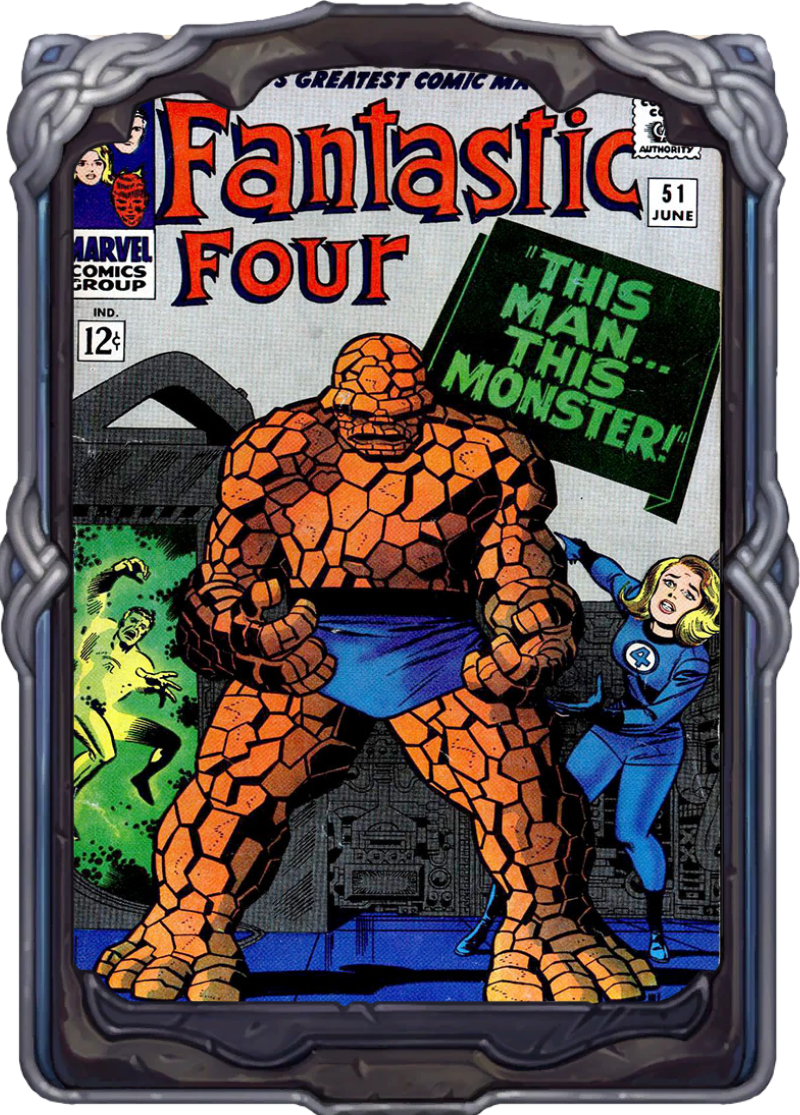 F-Este hombre... Este monstruo Fantastic Four 1966